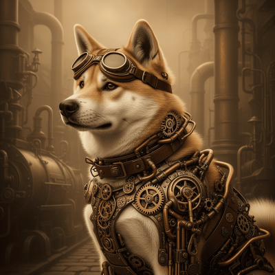 Akita Steampunk Mechanical