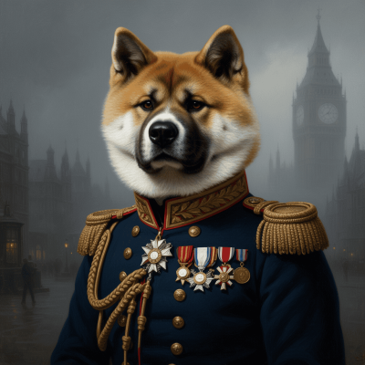 Akita Victorian Military